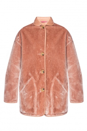 Coat with a fur finish, zdjęcie 1 Coat with a fur finish od Paul Smith